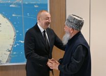 Prezident İlham Əliyev Rusiyanın Şimali Qafqaz regionunun müftilərindən ibarət nümayəndə heyətini qəbul edib (FOTO/VİDEO) (YENİLƏNİB)