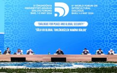 Prezident İlham Əliyev VI Ümumdünya Mədəniyyətlərarası Dialoq Forumunun açılış mərasimində iştirak edib (FOTO/VİDEO) (YENİLƏNİB)