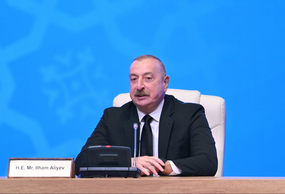 Prezident İlham Əliyev: COP29-a ev sahibi kimi biz indi rolumuzu körpülərin salınmasında görürük