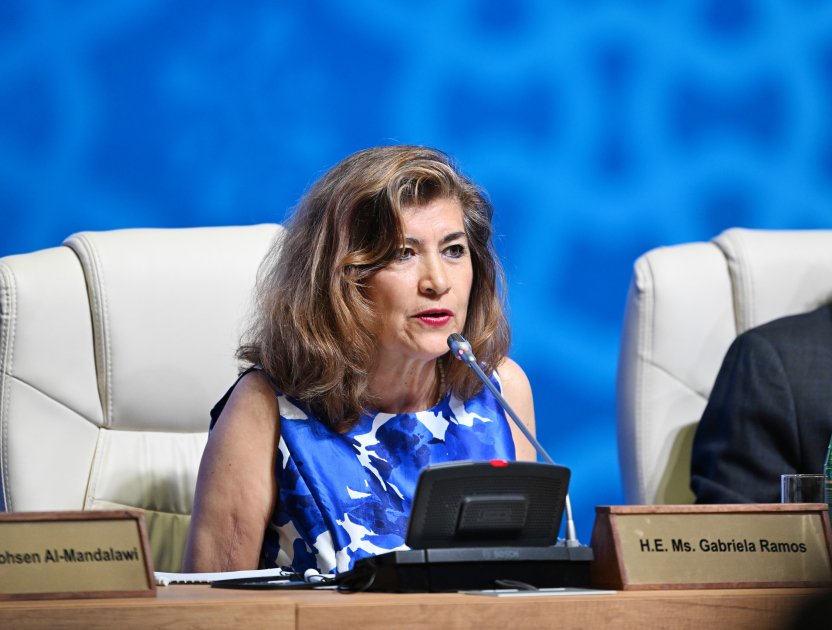 Mürəkkəb çağırışlara həll variantları tapmalıyıq - Qabriela Ramos