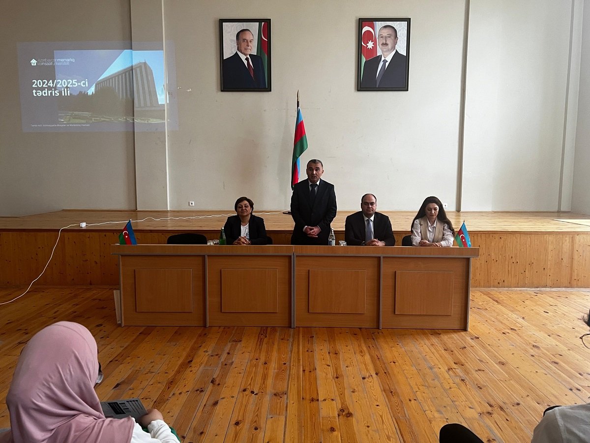 AzMİU-nun Təbliğat-təşviqat qrupu region məktəbliləri ilə görüşdədir (FOTO)