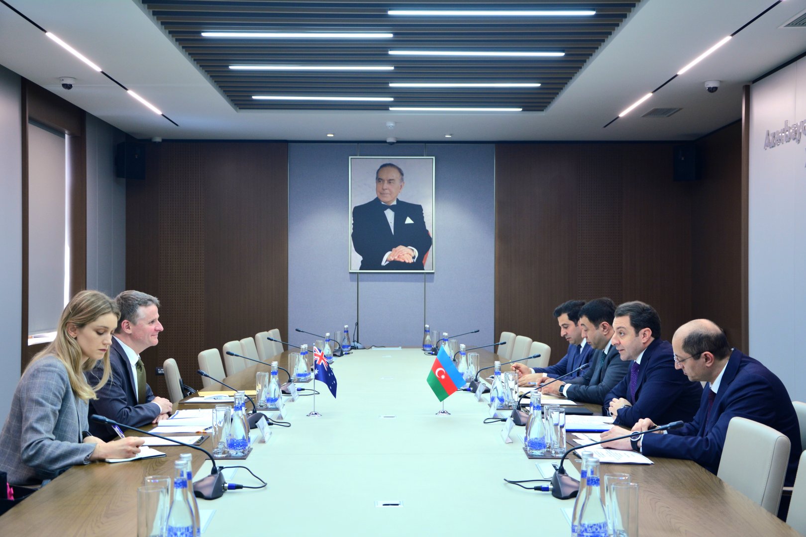 Azərbaycanla Avstraliya arasında siyasi məsləhətləşmələrin ilk iclası keçirilib (FOTO)