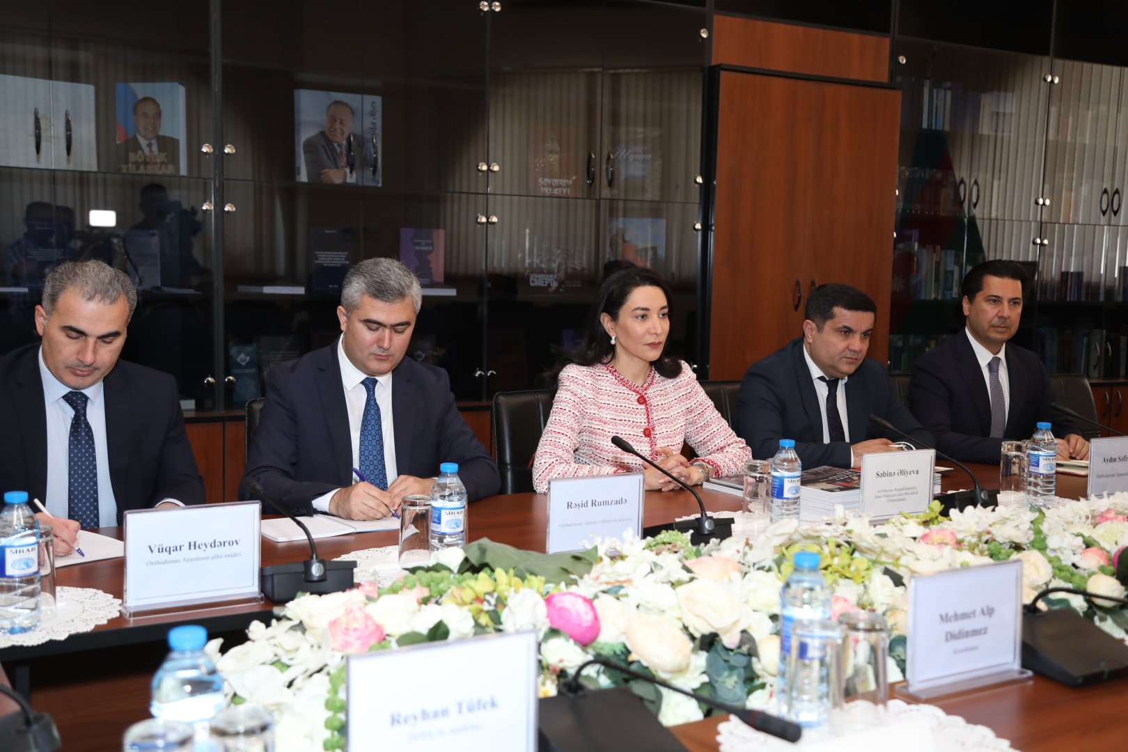 Ombudsman Səbinə Əliyeva TİHEK-in sədri Muharrem Kılıçla görüşüb