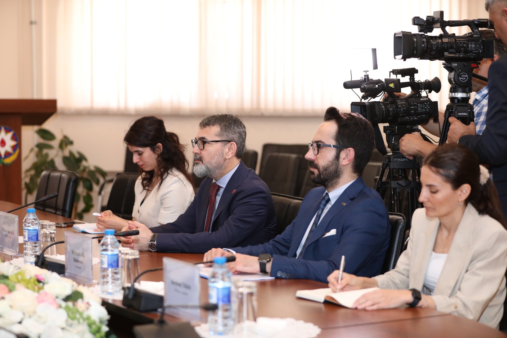 Ombudsman Səbinə Əliyeva TİHEK-in sədri Muharrem Kılıçla görüşüb