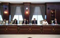 Milli Məclisdə İspaniya Parlamentinin nümayəndə heyəti ilə görüş keçirilib (FOTO)
