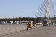 “Koroğlu” metrostansiyasının yanında yeni nəqliyyat mübadilə mərkəzi yaradılır (FOTO)