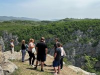 Beynəlxalq səyyahlar Cıdır düzündə (FOTO)