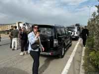 Beynəlxalq səyyahların işğaldan azad edilmiş ərazilərə səfəri başlayır (FOTO)