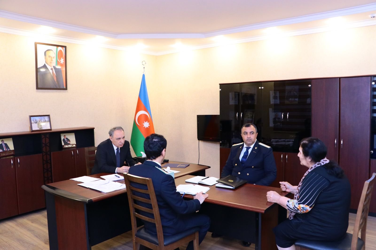 Baş prokuror Tərtər rayonunda vətəndaşları qəbul edib