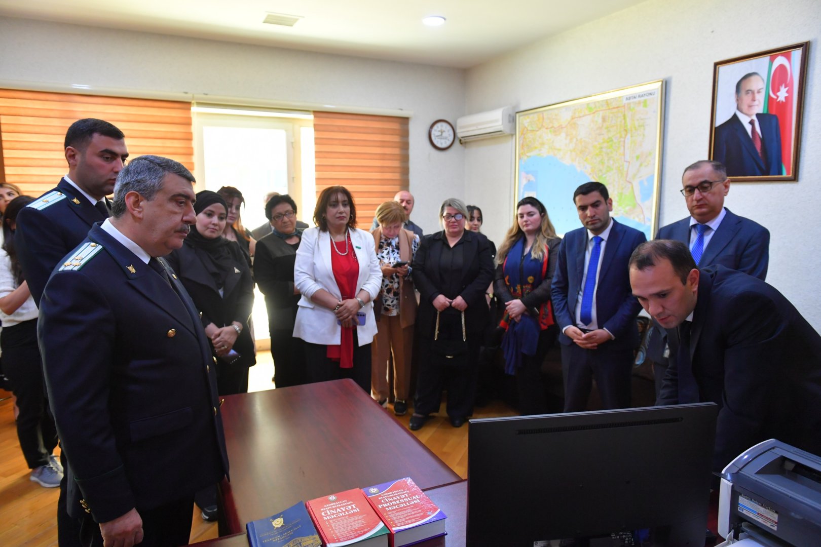 Xətai rayon prokurorluğunda “Yaşıl dünya üçün hüquqi yeniliklər” adlı tədbir keçirilib (FOTO)