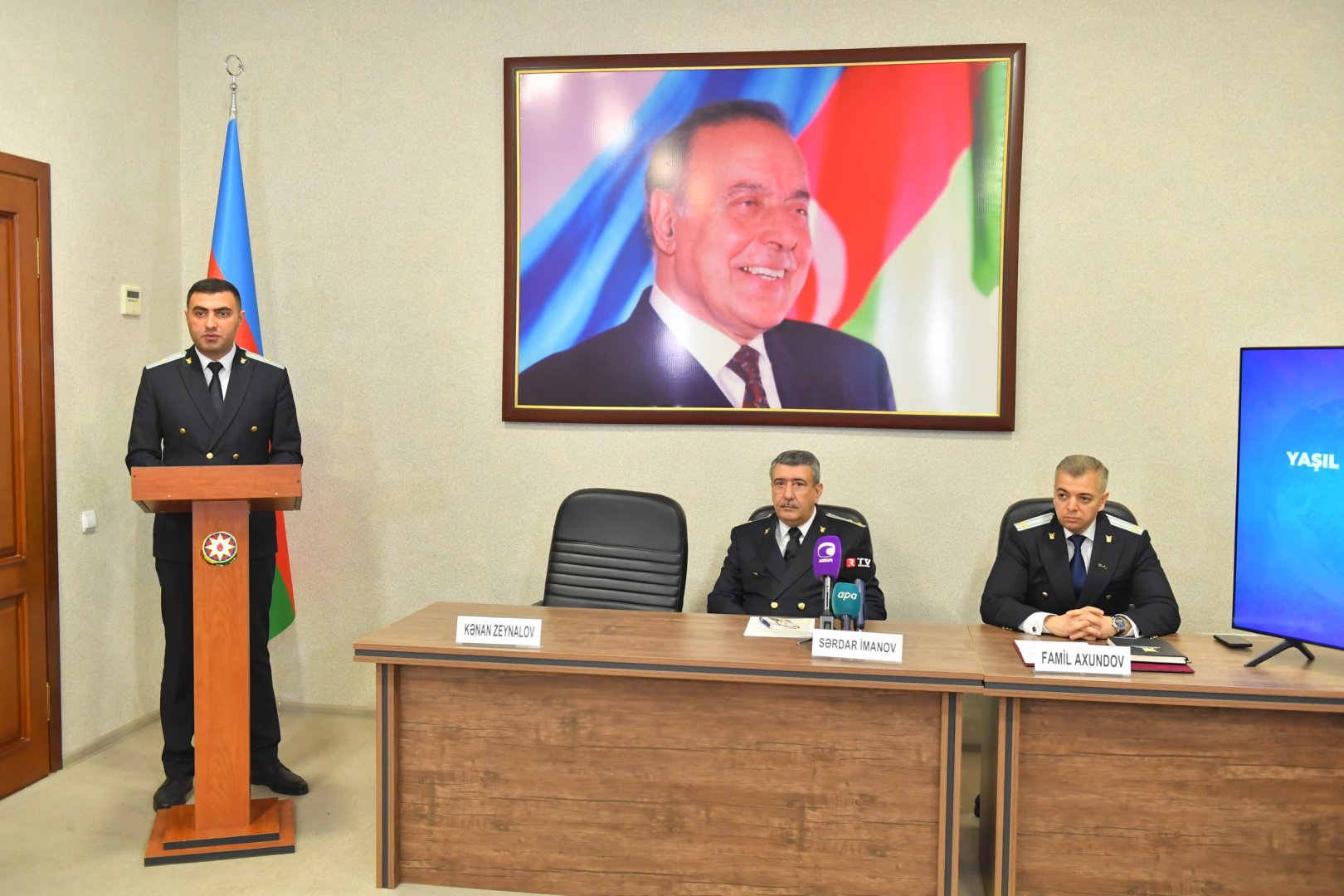 Xətai rayon prokurorluğunda “Yaşıl dünya üçün hüquqi yeniliklər” adlı tədbir keçirilib (FOTO)