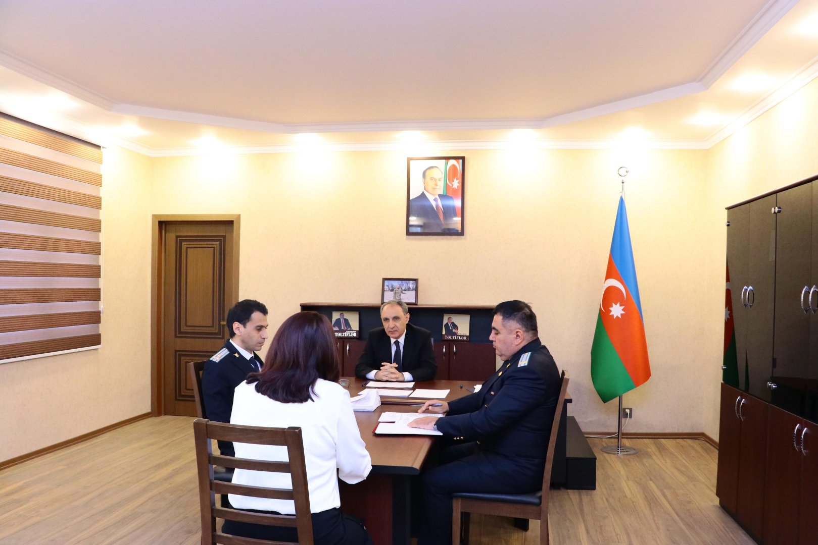 Baş prokuror Tərtər rayonunda vətəndaşları qəbul edib