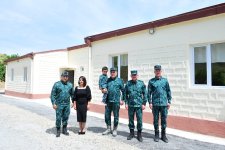 “Xələfli” sərhəd zastavası istifadəyə verildi (FOTO/VİDEO)