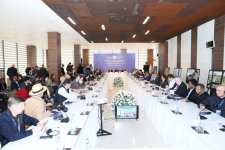 Ağdamda “Minaların və partlamamış hərbi sursatların mədəni mülkiyyətə təsiri” mövzusunda xüsusi sessiya işə başlayıb (FOTO)