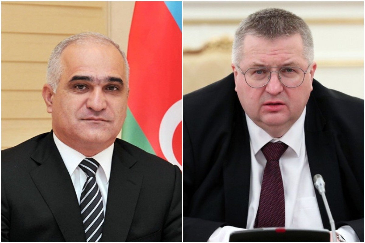 Şahin Mustafayev və Aleksey Overçuk Moskvada  görüşüb