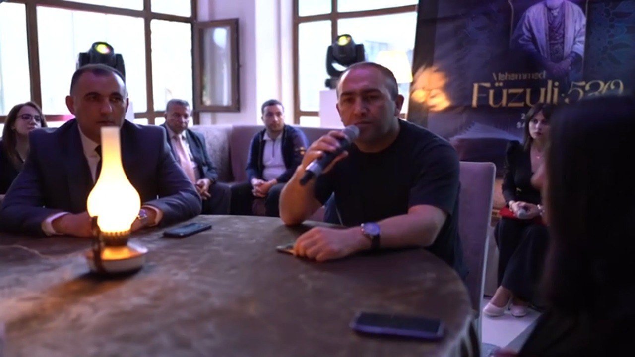 Gəncə Dövlət Filarmoniyasında "Urbanda görüşərik" layihəsi çərçivəsində Əhməd Cavad yad edilib (FOTO)