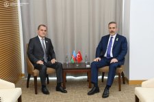 Ceyhun Bayramov Hakan Fidanla görüşdü (YENİLƏNİB) (FOTO)