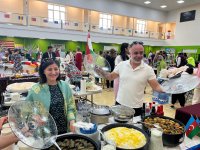Azərbaycan milli mətbəxi Türkmənistanda təqdim olunub (FOTO)