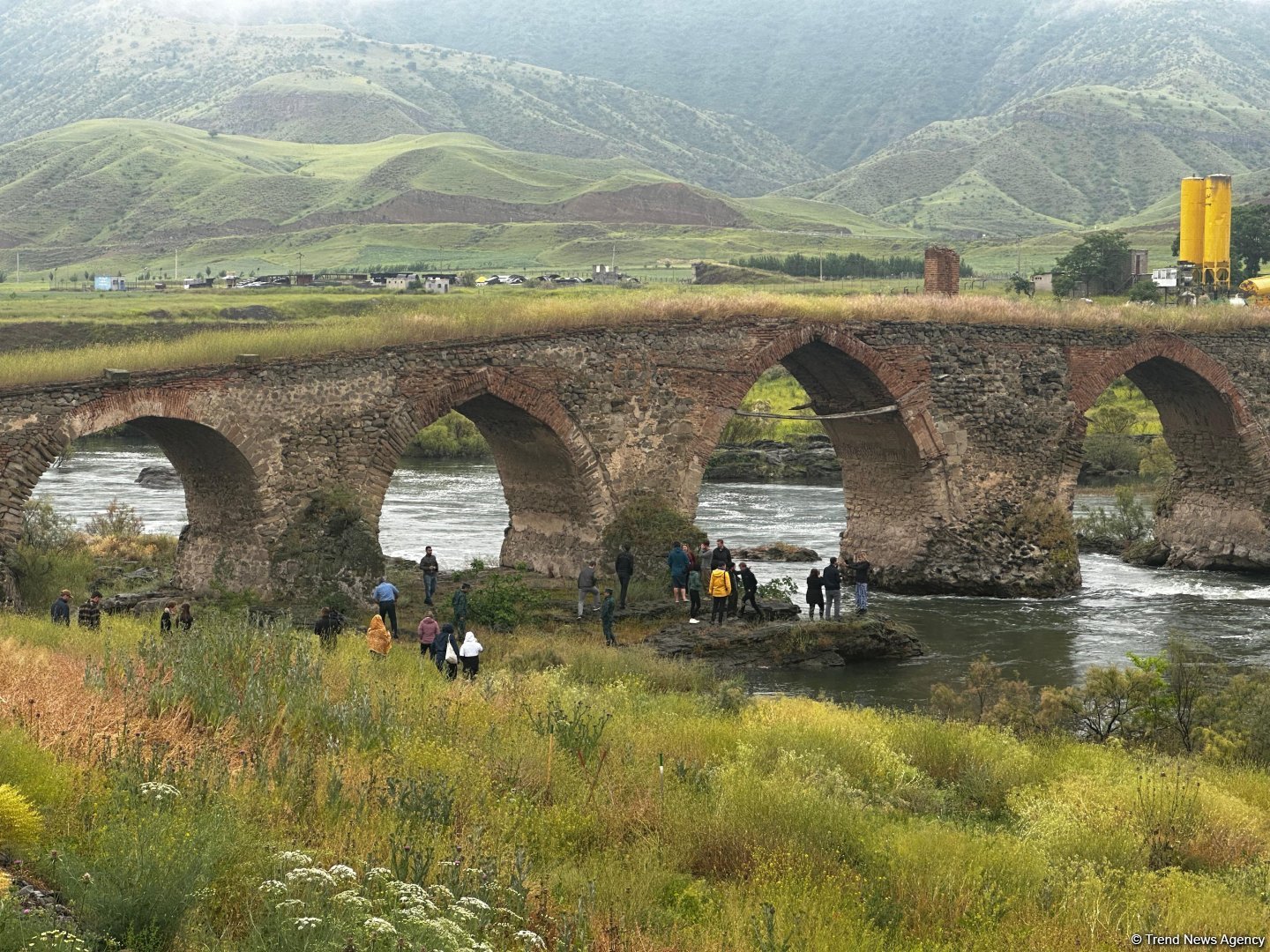 Norveç səyyahları Xudafərində (FOTO)