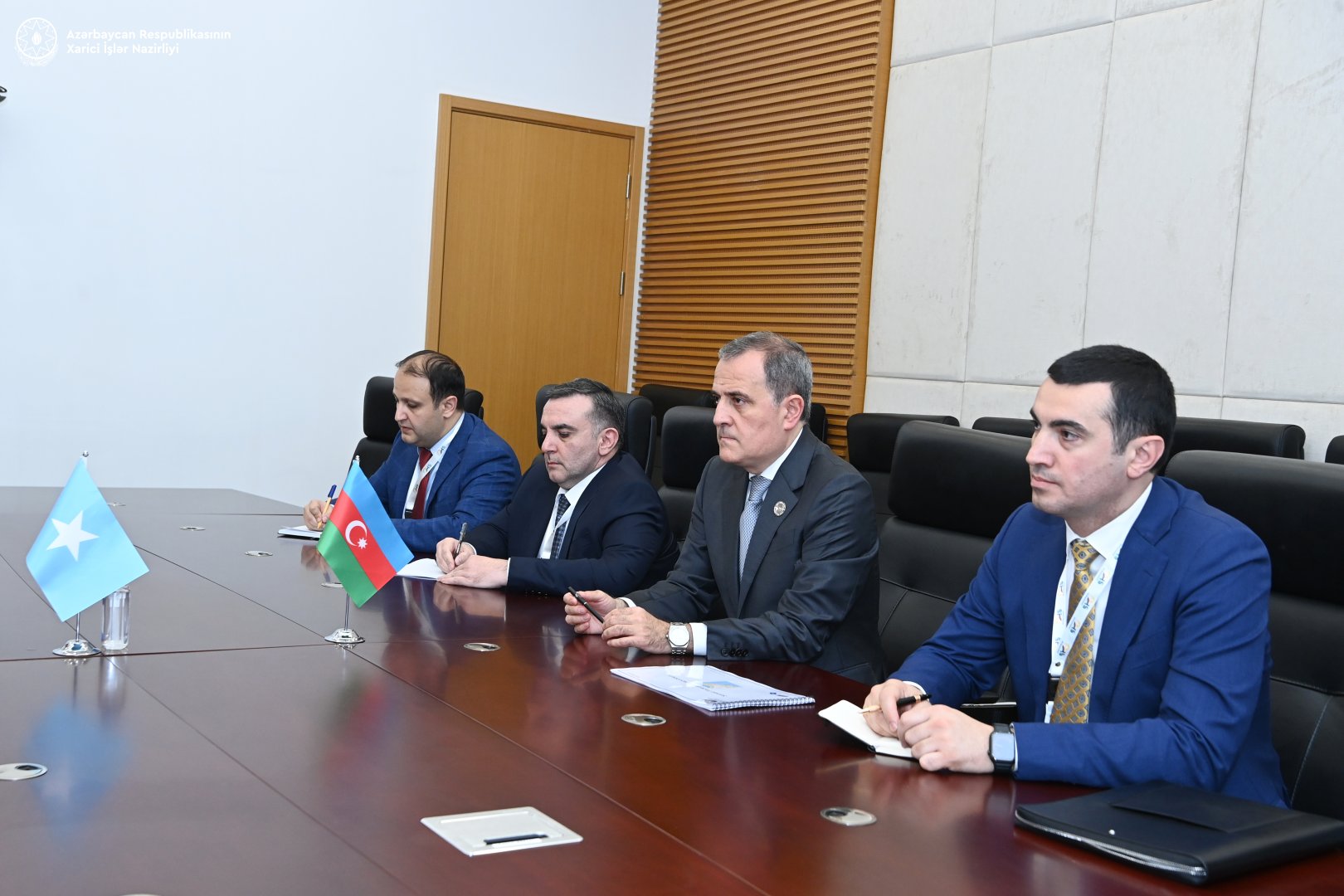 Ceyhun Bayramov Somali Baş nazirinin müavini ilə görüşüb (FOTO)