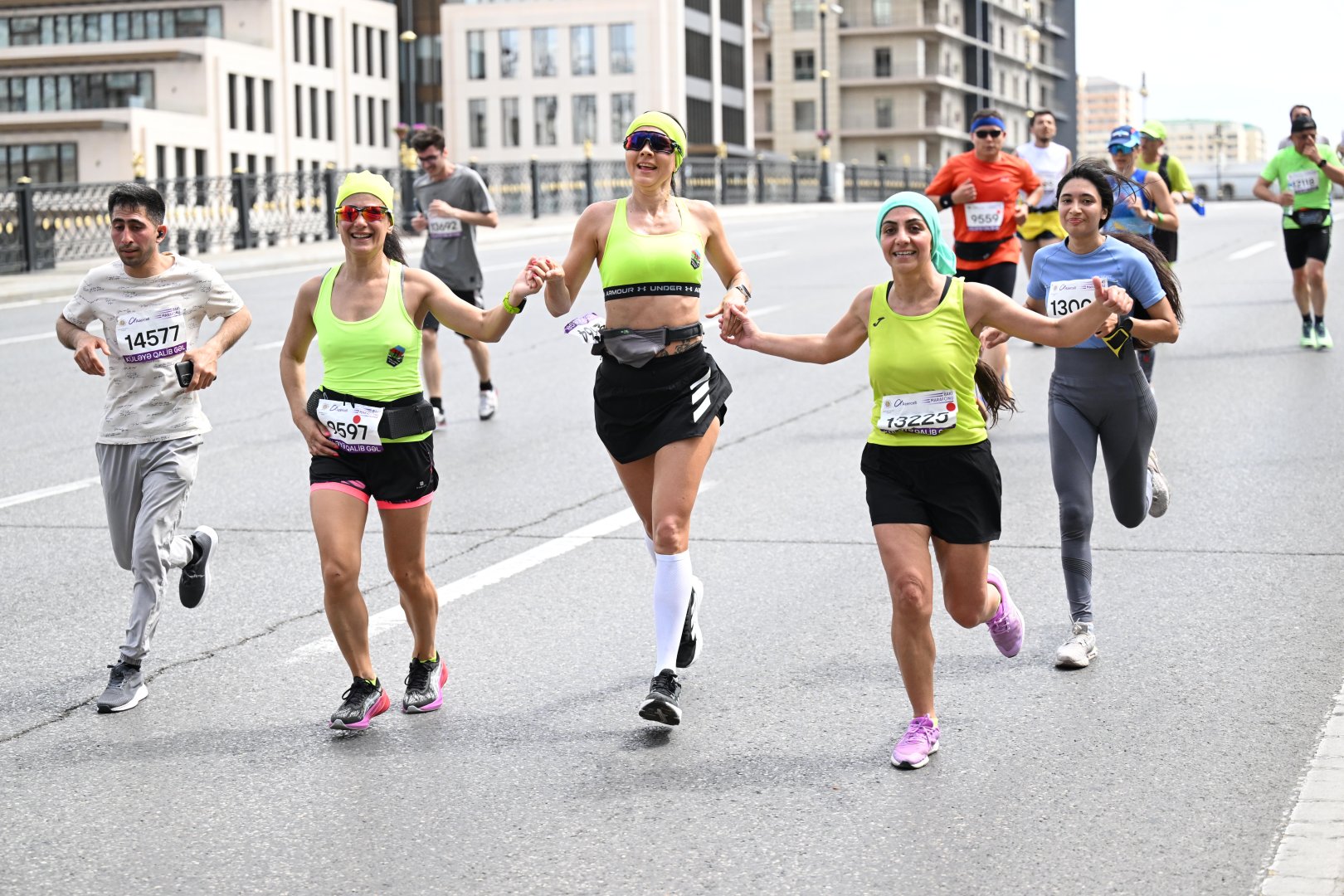 Heydər Əliyev Fondunun təşəbbüsü ilə keçirilən “Bakı marafonu 2024” başa çatdı (FOTO)