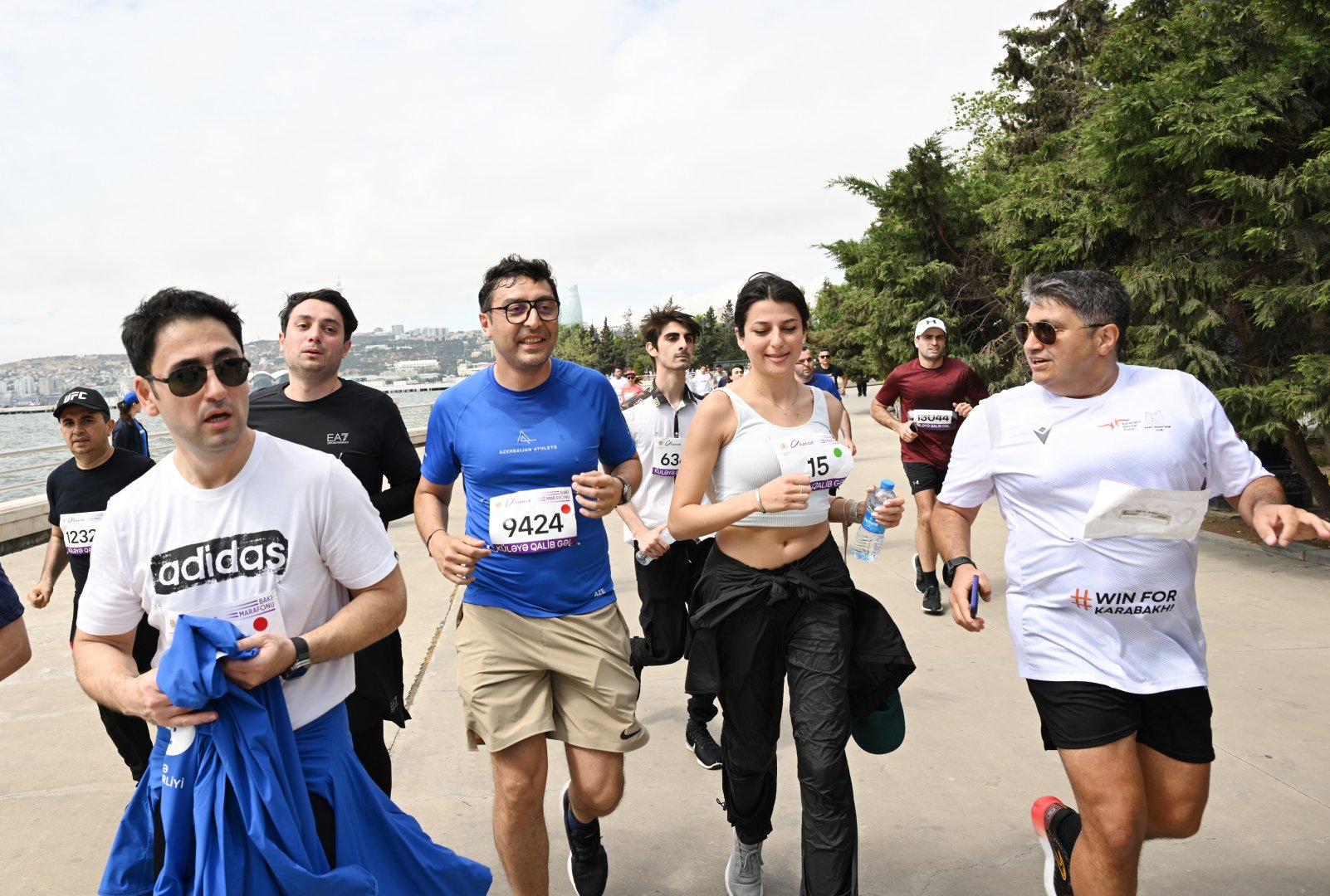 Heydər Əliyev Fondunun təşəbbüsü ilə keçirilən “Bakı marafonu 2024” başa çatdı (FOTO)