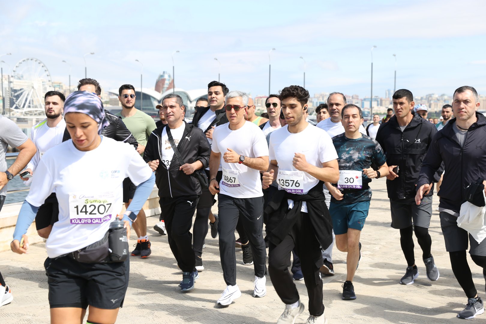 Heydər Əliyev Fondunun təşəbbüsü ilə keçirilən “Bakı marafonu 2024” başa çatdı (FOTO)
