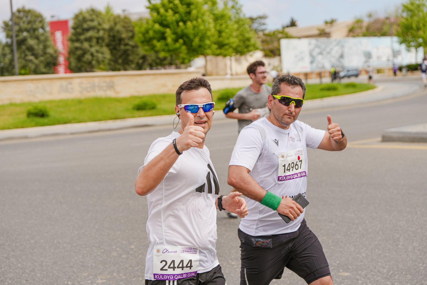 Heydər Əliyev Fondunun təşəbbüsü ilə keçirilən “Bakı marafonu 2024” başa çatdı (FOTO)