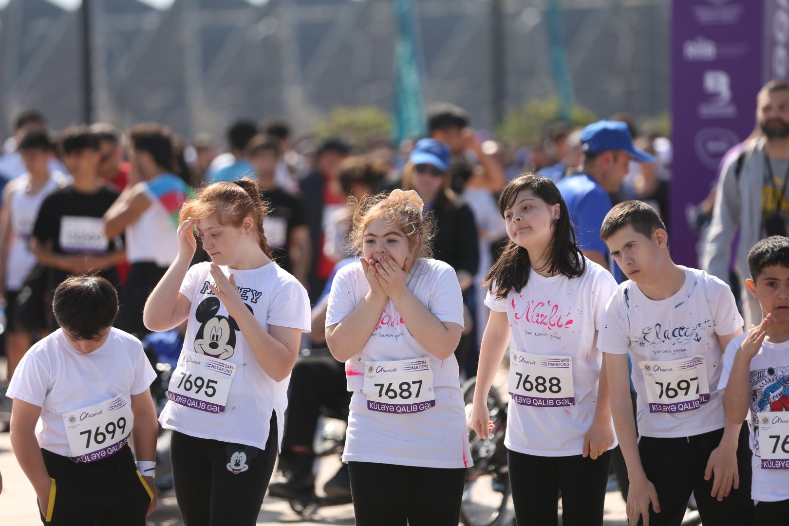 Heydər Əliyev Fondunun təşəbbüsü ilə keçirilən “Bakı marafonu 2024” başa çatdı (FOTO)