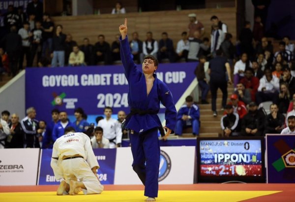 Avropa kubokunun ilk günündə cüdoçularımız 10 medal qazanıb