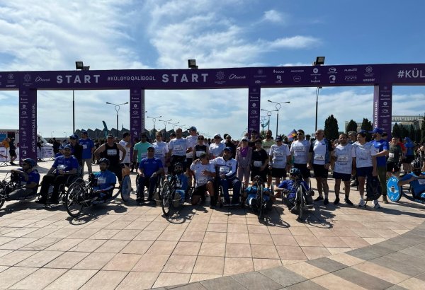 Heydər Əliyev Fondunun təşəbbüsü ilə “Bakı Marafonu 2024” keçirilir (FOTO)