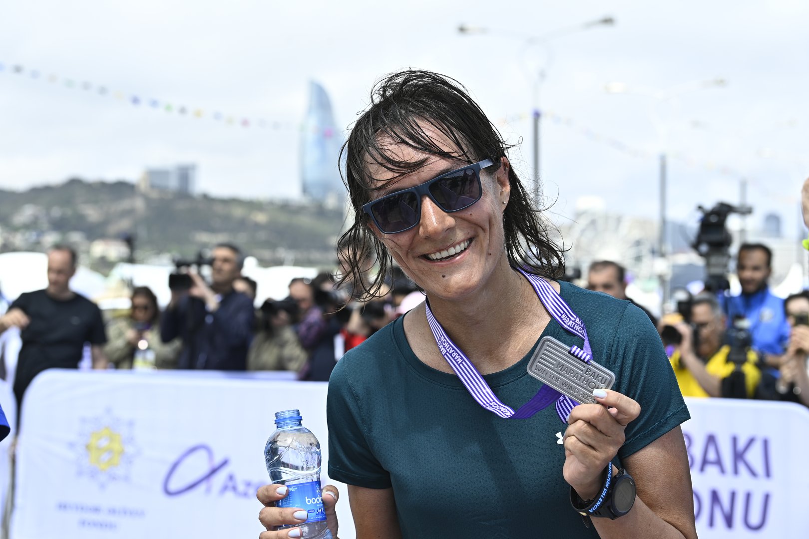 Heydər Əliyev Fondunun təşəbbüsü ilə keçirilən “Bakı marafonu 2024” başa çatdı (FOTO)