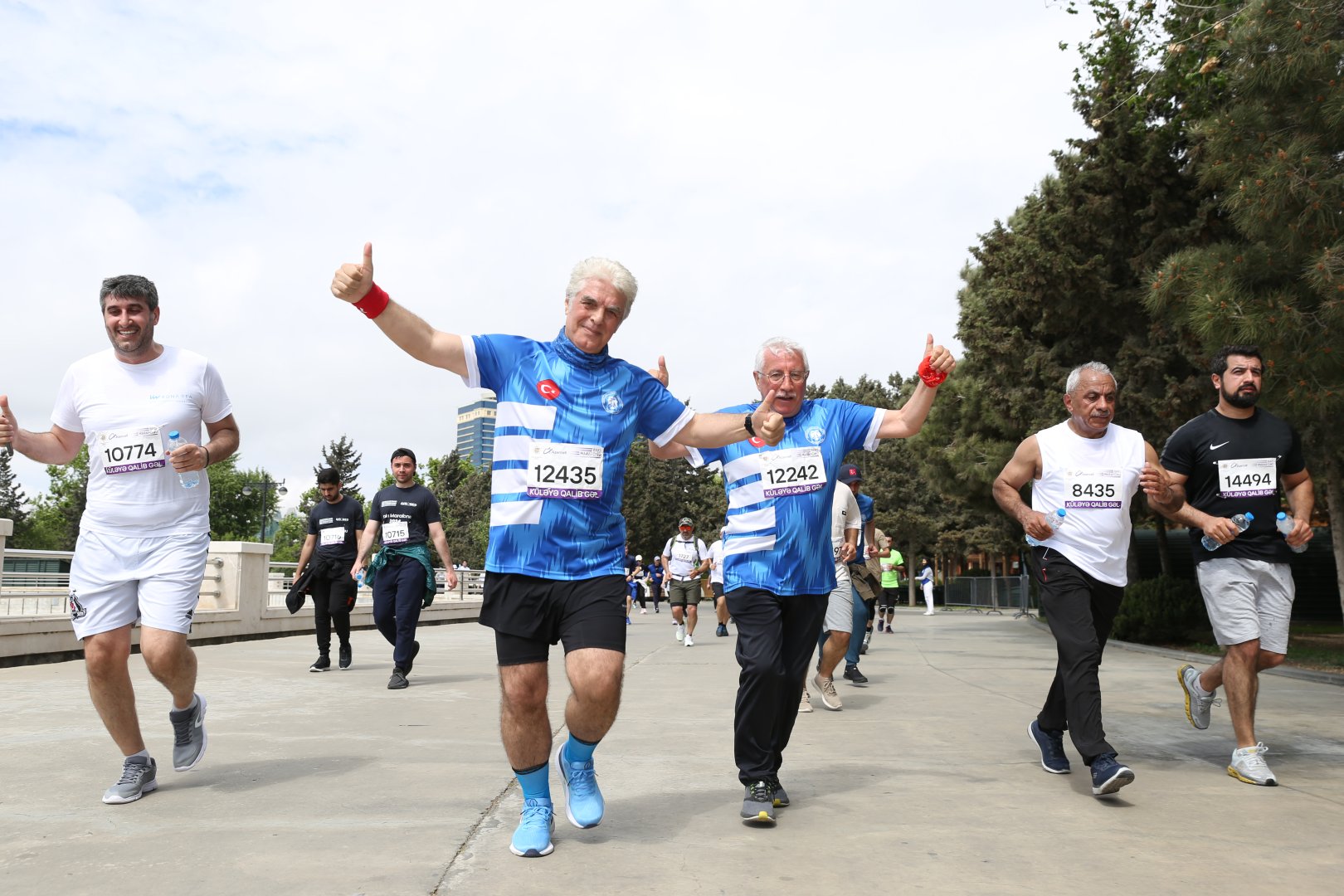 Heydər Əliyev Fondunun təşəbbüsü ilə keçirilən “Bakı marafonu 2024” başa çatdı (FOTO)