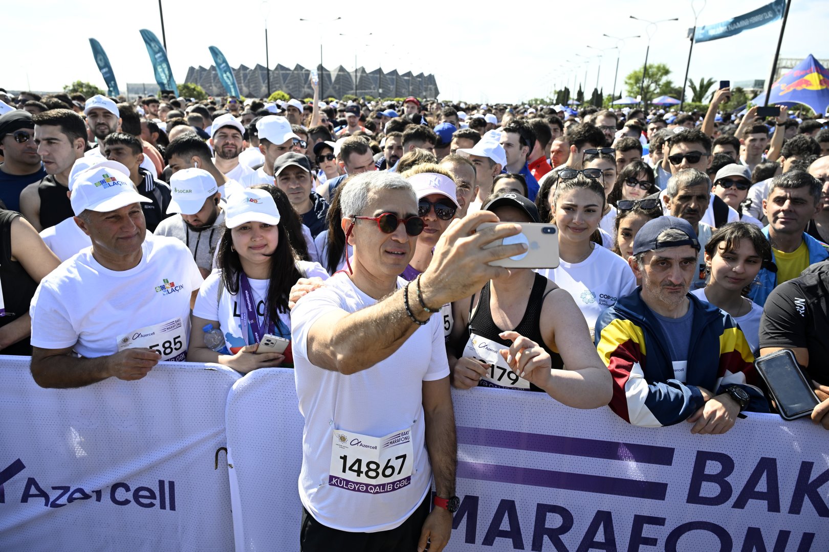 Heydər Əliyev Fondunun təşəbbüsü ilə keçirilən “Bakı marafonu 2024” başa çatdı (FOTO)