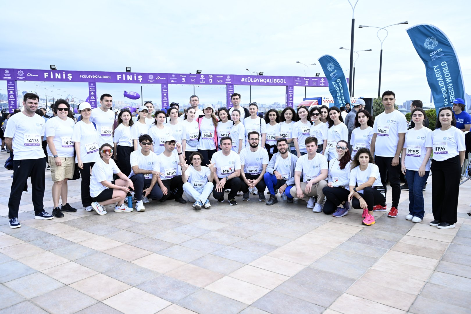 Heydər Əliyev Fondunun təşəbbüsü ilə keçirilən “Bakı marafonu 2024” başa çatdı (FOTO)