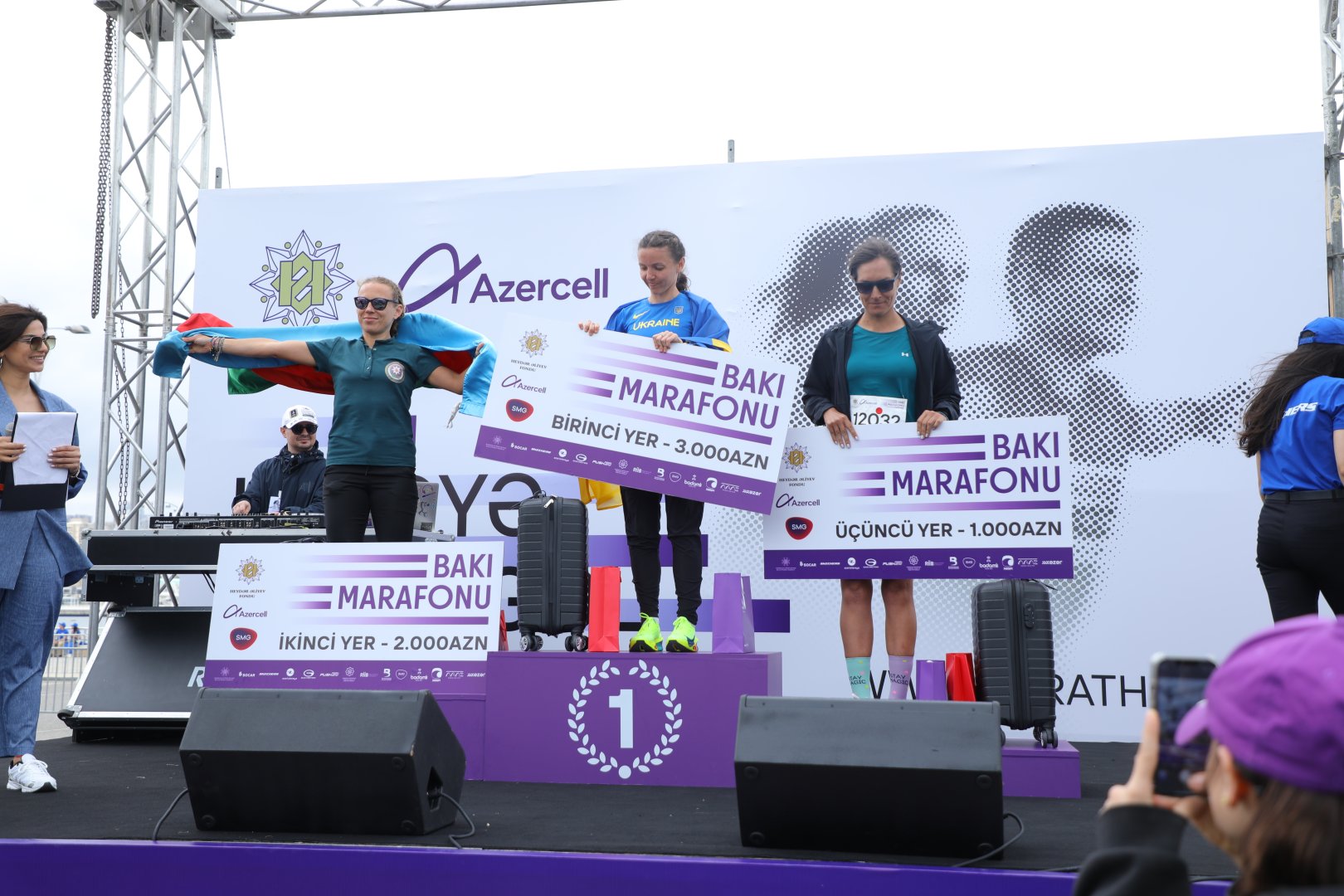 Heydər Əliyev Fondunun təşəbbüsü ilə keçirilən “Bakı marafonu 2024” başa çatdı (FOTO)