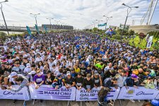 Heydər Əliyev Fondunun təşəbbüsü ilə keçirilən “Bakı marafonu 2024” başa çatdı (FOTO)