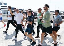 Heydər Əliyev Fondunun təşəbbüsü ilə keçirilən “Bakı marafonu 2024” başa çatdı (FOTO)
