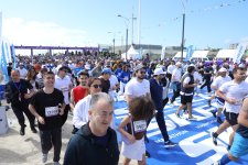 Heydər Əliyev Fondunun təşəbbüsü ilə keçirilən “Bakı marafonu 2024” başa çatdı (FOTO)