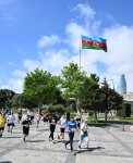 Heydər Əliyev Fondunun təşəbbüsü ilə keçirilən “Bakı marafonu 2024” başa çatdı (FOTO)