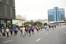 Heydər Əliyev Fondunun təşəbbüsü ilə keçirilən “Bakı marafonu 2024” başa çatdı (FOTO)