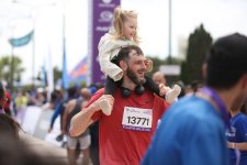 Heydər Əliyev Fondunun təşəbbüsü ilə keçirilən “Bakı marafonu 2024” başa çatdı (FOTO)