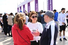 Heydər Əliyev Fondunun təşəbbüsü ilə keçirilən “Bakı marafonu 2024” başa çatdı (FOTO)