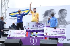 Heydər Əliyev Fondunun təşəbbüsü ilə keçirilən “Bakı marafonu 2024” başa çatdı (FOTO)