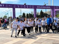 Heydər Əliyev Fondunun təşəbbüsü ilə “Bakı Marafonu 2024” keçirilir (FOTO)