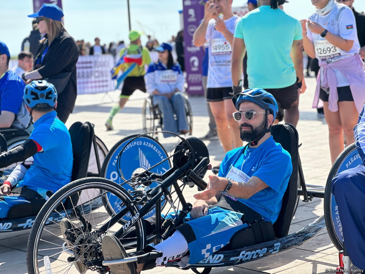 Heydər Əliyev Fondunun təşəbbüsü ilə “Bakı Marafonu 2024” keçirilir (FOTO)