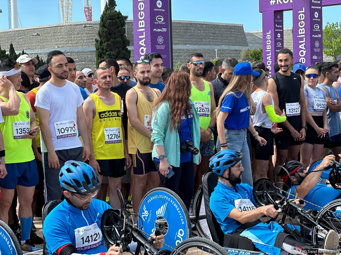 Heydər Əliyev Fondunun təşəbbüsü ilə “Bakı Marafonu 2024” keçirilir (FOTO)
