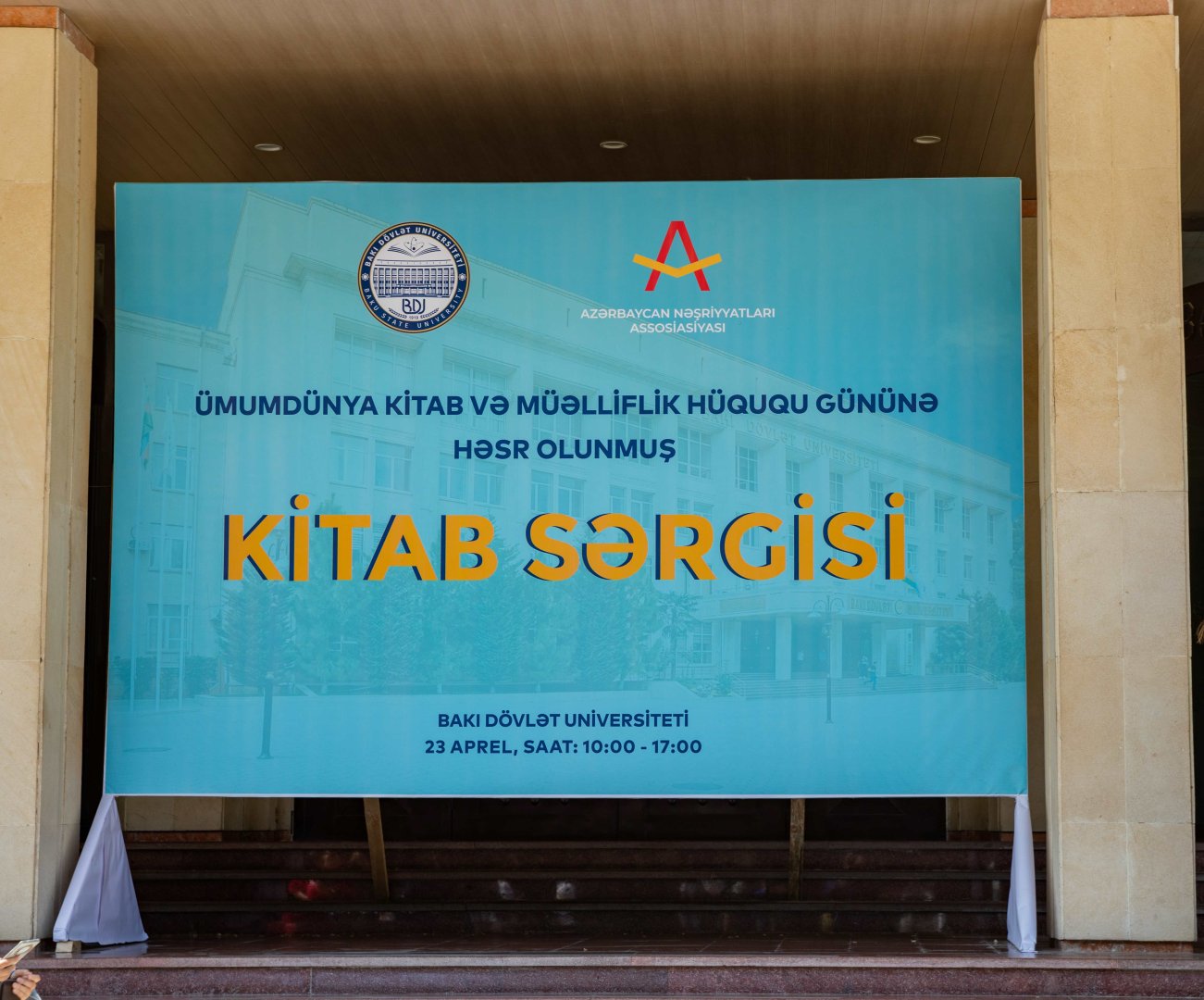 “Coffee ‘nJOY” kitab sərgisində iştirak edib (FOTO)