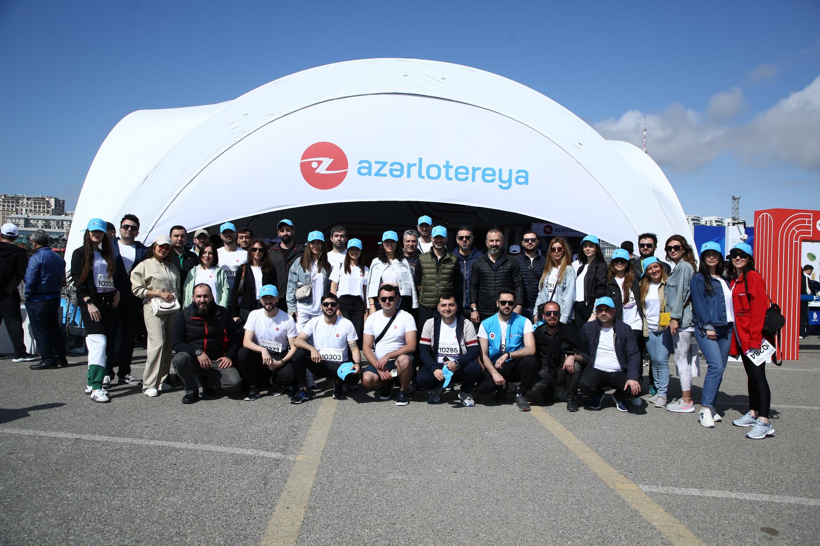 “Azərlotereya” “Bakı Marafonu-2024”də (FOTO)