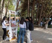 “Coffee ‘nJOY” kitab sərgisində iştirak edib (FOTO)